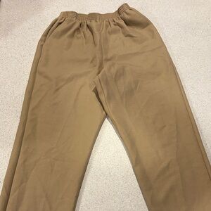 Alfred Dunner Women's Tan Trousers